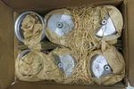 Vintage Zollner Engine Piston Set Of 6 (484-L0). Fixed Price $195.49.