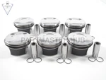 2018-2022 Audi Engine Piston W/rings Set 6PCS +0.50MM 3.0L V6 Turbo Tfsi EA839. Fixed Price $346.87.