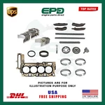 Bmw 2.0 N47D20 Engine Head Gasket Piston Rings Set Timing Chain Kit + Other Part. Fixed Price $499.90.