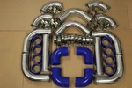 Blue 3' Turbo Intercooler Piping Kit+coupler+clamp Supra 1JZGTE 2JZGTE 7MGTE. Fixed Price $149.44.