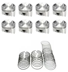Sealed Power Dished Pistons+cast Rings For 1970-1993 Amc+jeep 360 5.9L V8 030. Fixed Price $253.80.