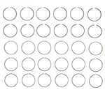 Enginetech Piston Ring Set For 1 Direct Fit. Fixed Price $56.99.