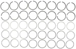 Mahle 51150.030 Engine Piston Ring Set For Select 77-79 Cadillac Models. Fixed Price $93.99.