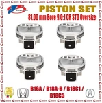 Je 81.00 Mm Bore Std Oversize 9.0:1 Cr Piston Set For Honda B16A B18A B18B B18C. Fixed Price $849.99.