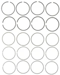 Mahle 42099CP Engine Piston Ring Set. Fixed Price $97.99.