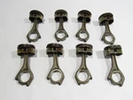 Bmw 650I E64 4.8L Engine Piston Connecting Rod Set Pcs 06 - 10 :y. Fixed Price $78.29.