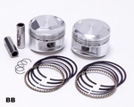 Je Piston Kit Dome Evo 10.5:1 +.005 Pr Harley-davidson 1985-1999. Fixed Price $949.95.