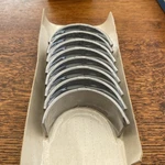 Mercedes 220D Big Bearings Vendervell Vp 91300 040 1.0MM W115 Nos 1968. Fixed Price $80.42.