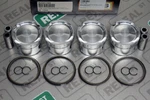 Arias Forged Pistons 9.0:1 87.50MM Acura K24A W K20 Head A3321160. Fixed Price $630.00.