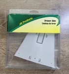 Jr Products 70795, Drawer Slide White. For Use With Delta. Fixed Price $88.77.