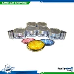 Dnj PRK1123 Piston And Ring Kit For 96-06 Jeep Cherokee 4.0L L6 Ohv 12V. Fixed Price $236.54.