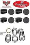 (8) Enginetech Gm Chevrolet Geniii 6.0 LQ9 LS2 G8 New Pistons And Rings. Fixed Price $288.49.