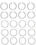 Enginetech Piston Ring Set For 1 Standard Size Direct Fit. Fixed Price $54.99.
