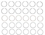 Enginetech R89016 Cast Piston Rings For 81-91 Gm/chevrolet 2.8L/173 V6. Fixed Price $50.58.