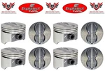 Chevy Chevrolet Gmc 350 5.7 1968 - 1995 (8) Enginetech Flat Top Pistons. Fixed Price $166.49.