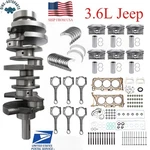 3.6L V6 Engine Crankshaft Rods Piston Gasket Kit For Jeep Chrysler Dodge 2011-24. Fixed Price $722.95.