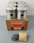 New Sealed Power 1426P .040 Pistons Set Lynite Lo-ex. Fixed Price $124.99.