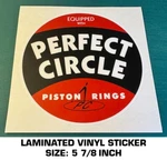 Perfect Circle Piston Rings Vinyl Decal Sticker - Vintage Nascar Road Racing. Fixed Price $10.17.