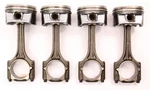 Piston & Connecting Rod Set 2.0T Vw Jetta Gti MK5 Passat B6 Eos Audi A3 Bpy -. Fixed Price $179.99.