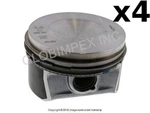 Audi Vw (2006-2009) Piston W/rings (4 Pcs) Mahle + 1 Year Warranty. Fixed Price $815.70.