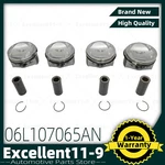 4PCS Pistons & Rings Set 06K107065AB For Audi A3 Q3 Vw Tiguan Passat 2.0T. Fixed Price $180.95.