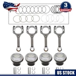 Set Connecting Rod Piston Fit For 11-19 Hyundai Sonata Kia Sorento Optima 2.4L. Fixed Price $79.38.