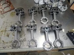 (8) Gm 06-13 Corvette Z06 LS7 427 7.0L Titanium Connecting Rods And Pistons. Fixed Price $1549.99.