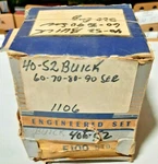 1940-52 Buick 60 70 80 90 Cyl Piston Ring Set Pedrick # 5100 Std, 3 7/16" Bore. Fixed Price $100.00.