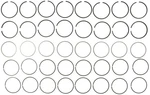 Mahle 40134CP.040 Engine Piston Ring Set. Fixed Price $144.99.