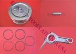 Generac 163CC Gas Engine Generator Piston Pin Rings Connecting Rod Kit Set. Fixed Price $44.99.