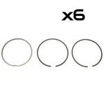 Porsche 911 80-89 Piston Ring Set Standard (95.00 Mm) Mahle 93010398600. Fixed Price $163.90.
