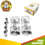 Engine Piston Set Fits 88-95 Honda 1.5L D15B2 D15B7 D15B8. Fixed Price $65.99.
