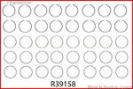 Enginetech R39158030 Cylinder Block Components - Piston Ring Set. Fixed Price $15.59.