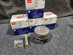 New Set Piston And Rings For Mercedes Benz 240D 300D OM616 OM617 Std 90.90MM. Fixed Price $499.00.