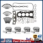 Pistons W/rings Gasket For 07-13 Toyota Matrix Camry RAV4 Scion Lexus 2.4L 2AZFE. Fixed Price $174.59.