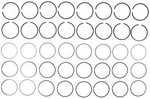 Engine Piston Ring Set Fits 1958-1966 Plymouth Belvedere,fury Savoy Fleet Specia. Fixed Price $109.75.
