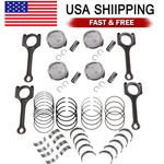 Engine Piston Kit Connecting Rod&main Bearings For 14-18 Hyundai Kia 2.0L. Fixed Price $50.49.