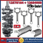 Crankshaft Connecting Rods W/ Bearings Kit For Malibu Gmc Chevrolet Equinox 2.4L. Fixed Price $203.99.