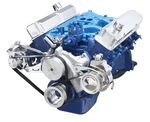 Ford Fe Engine Serpentine Pulley Conversion Kit 352 390 427 428 Power Steering. Fixed Price $565.00.