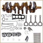 Engine Overhaul Rebuild Kit W/ Crankshaft Rods Timing For 2AZ-FE Toyota 2.4L. Fixed Price $350.00.