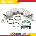Pistons W/ Rings Fit 00-06 Toyota Corolla Celica Gts Matrix 1.8L 2ZZGE. Fixed Price $129.95.