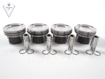 2019-2023 Mercedes Benz Piston W/ Rings Set 4PCS Std 2.0L L4 Turbo M264. Fixed Price $177.49.