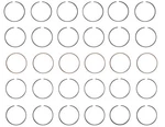 Enginetech S93136 Premium Piston Rings For Various 90-12 Chrysler 3.3/3.5/3.7L. Fixed Price $67.42.
