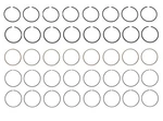 Enginetech Piston Ring Set For 1 .030IN .75MM Oversize. Fixed Price $84.99.