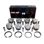 Speed Pro Fmp H631CP30 Chevy 350 355 Sbc Flat Top Pistons + Moly Rings Kit .030. Fixed Price $265.98.