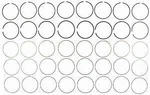 Premiumium Piston Rings Mahle Original 42082CP.020. Fixed Price $174.34.