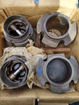 4 Used Vintage Volkswagen Vw Pistons Iron Cylinder 113.101.311B 35 1500 1600. Fixed Price $75.00.