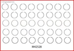 Piston Ring Set Enginetech, Inc. M42528-030. Fixed Price $64.69.