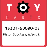 13301-50080-03 Toyota Piston Sub-assy, W/pin, Lh 133015008003, New Genuine Oem. Fixed Price $171.90.