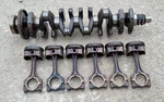 Bmw Series E46 330I 3.0I M54B30 Engine Crankshaft & Pistons Kit M52 Stroker. Fixed Price $444.72.